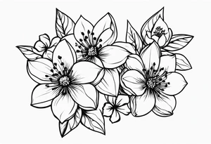 Flores de cerejeira tattoo idea