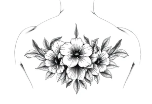Thigh tattoos no flowers tattoo idea