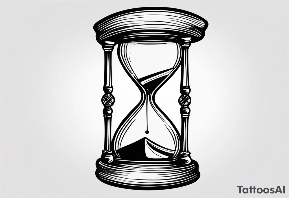 Hourglass tattoo idea