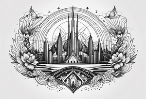 TOMORROWLAND life music tattoo idea