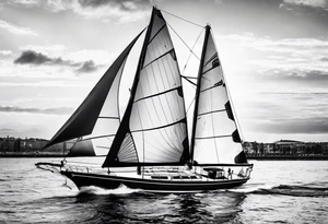 front bow sails. tattoo idea