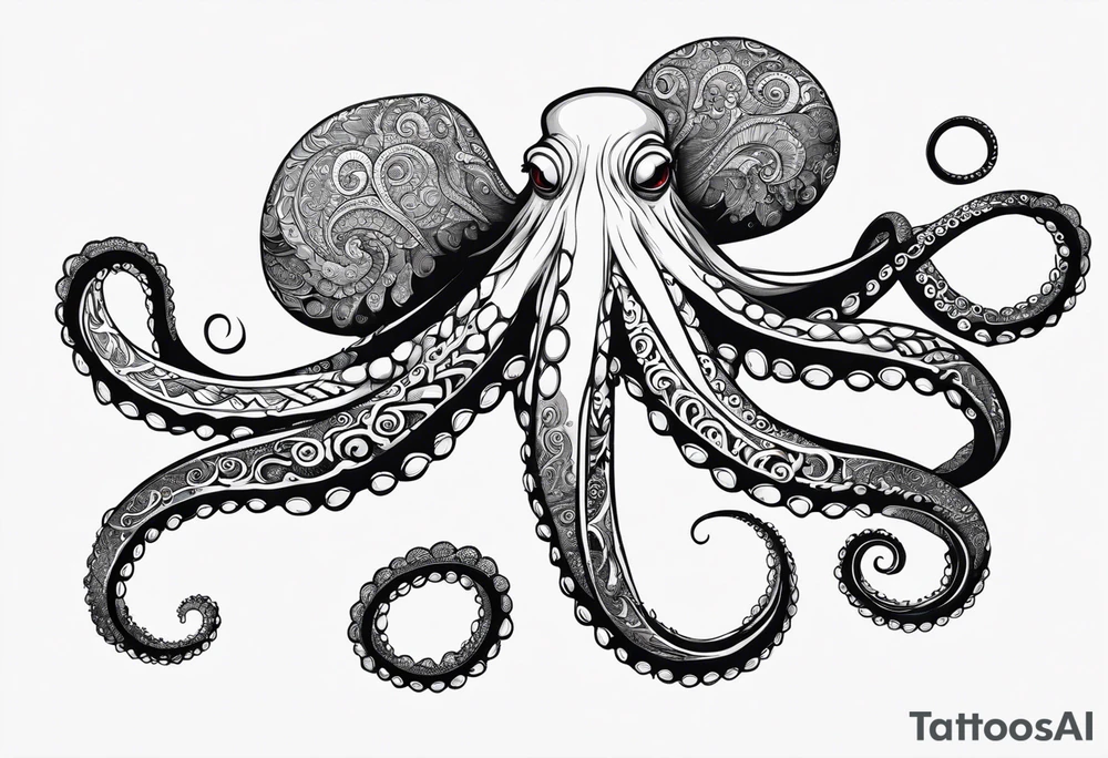 Octopus tattoo idea
