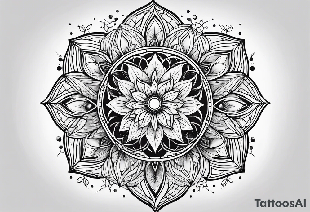 flower of life tattoo idea