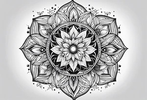 flower of life tattoo idea