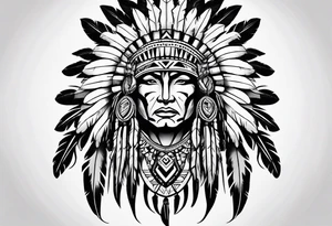 Native American Symbols tattoo idea