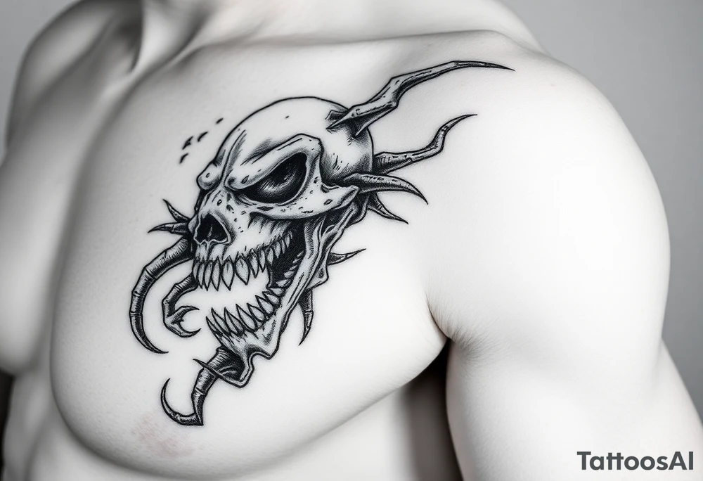 Horror tattoo idea