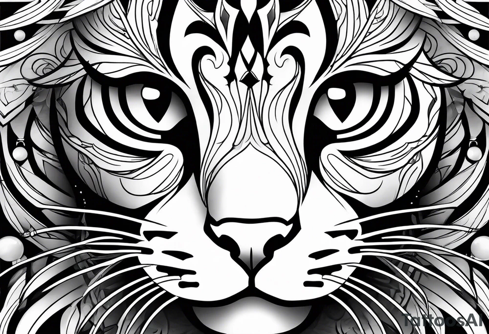 gato tattoo idea