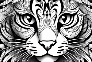 gato tattoo idea