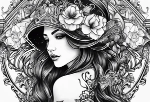 I have heart on my shoulder, and i need something around my heart tattoo idea