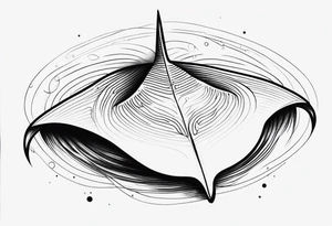 stingray with tatts tattoo idea