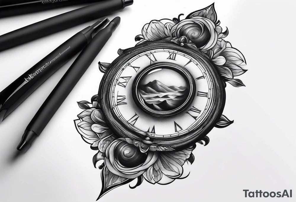 The embodiment of balance tattoo idea