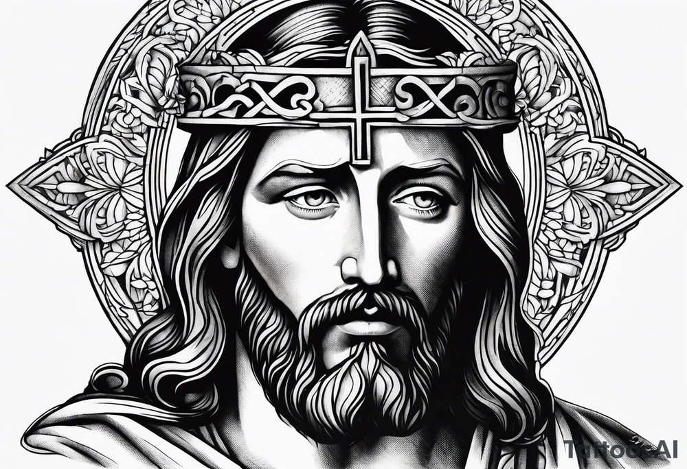 jesus tattooo but ties into losing a loved one tattoo idea jesus tattooo but ties into losing a loved one tattoo idea