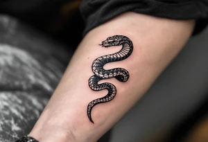 streetwear snake tattoo idea