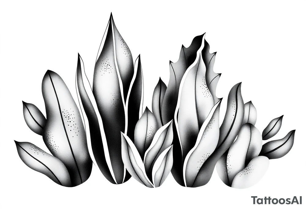 Cute cacti tattoo idea