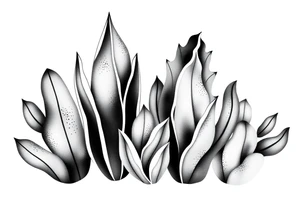 Cute cacti tattoo idea