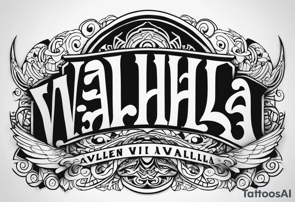 Valhalla steps tattoo idea