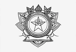 Raposa do cruzeiro esporte clube com coroa tattoo idea