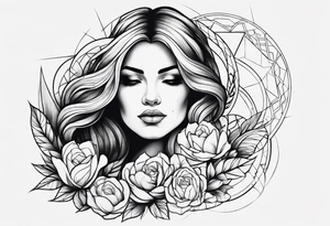 memorial for mother tattoo idea