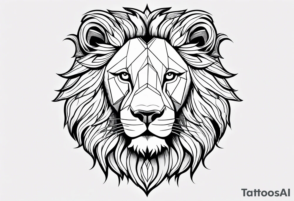 black mandala tattoo idea