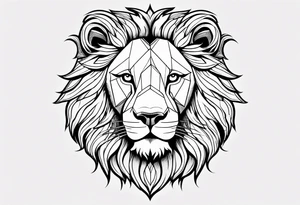 black mandala tattoo idea