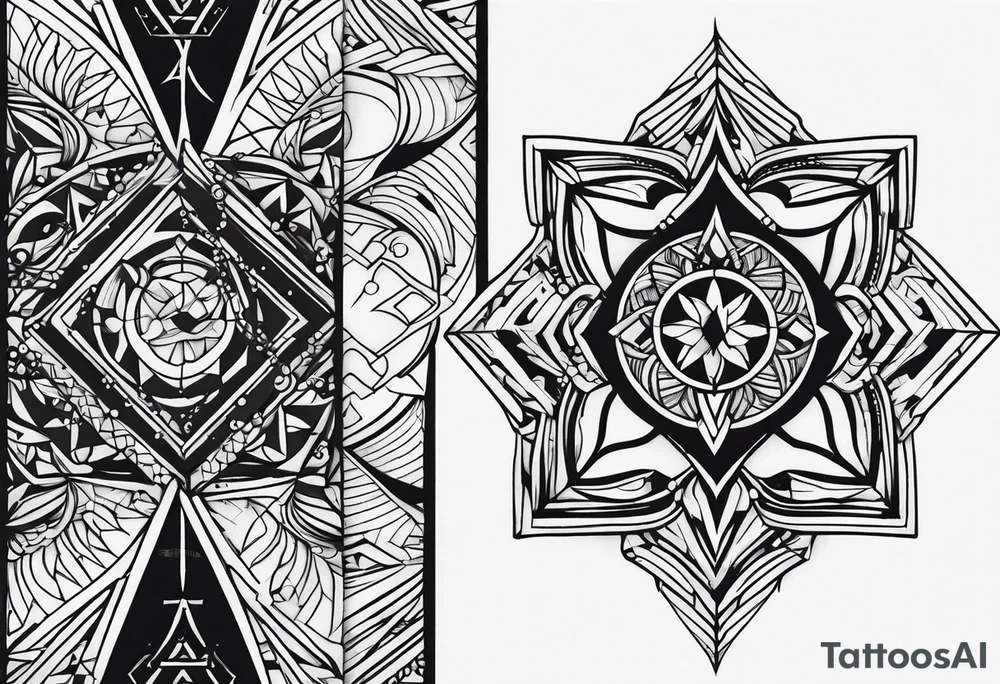 Curse mark tattoo idea