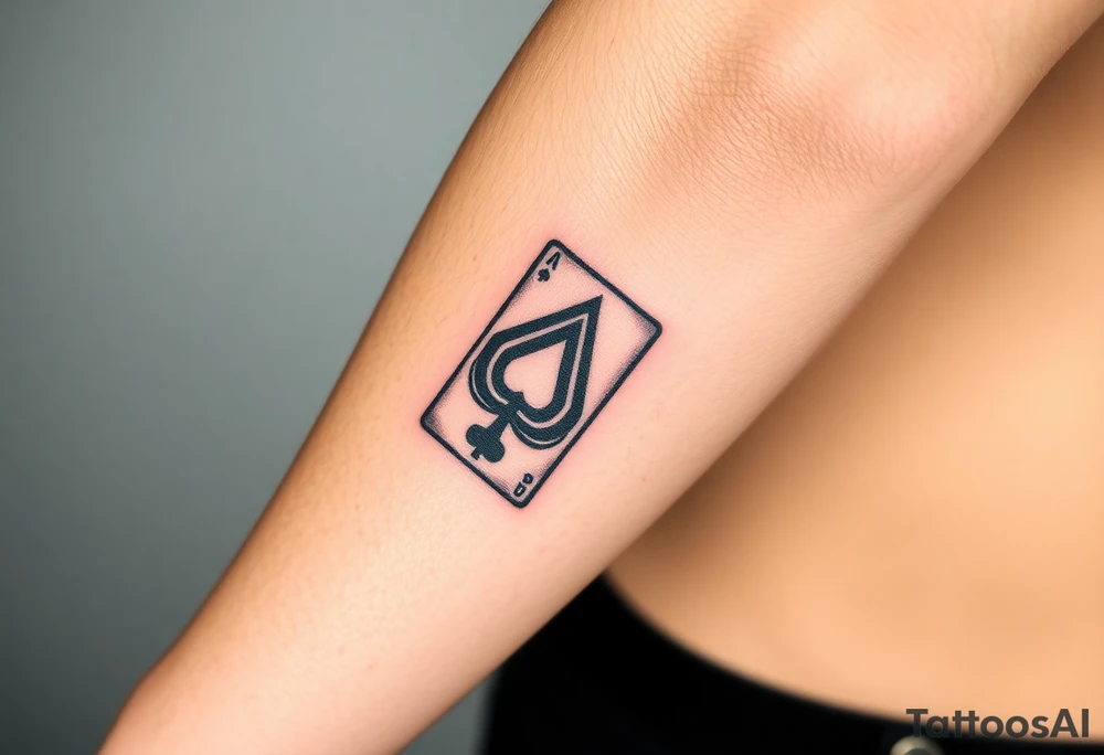 poker tattoo idea