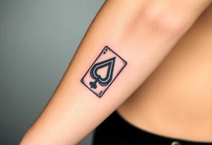 poker tattoo idea