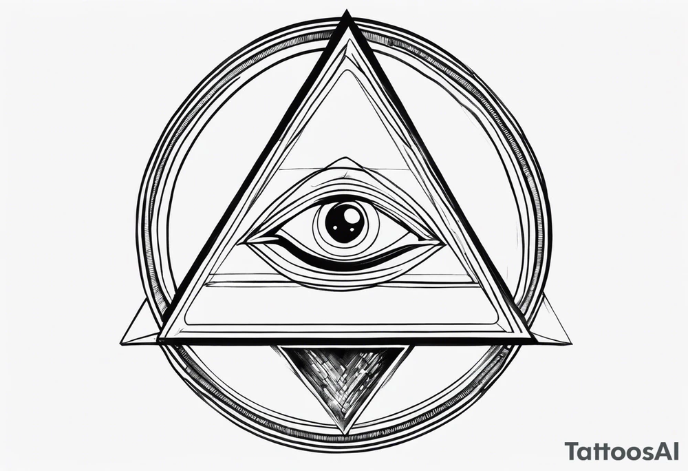 Illuminati tattoo idea