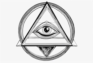 Illuminati tattoo idea