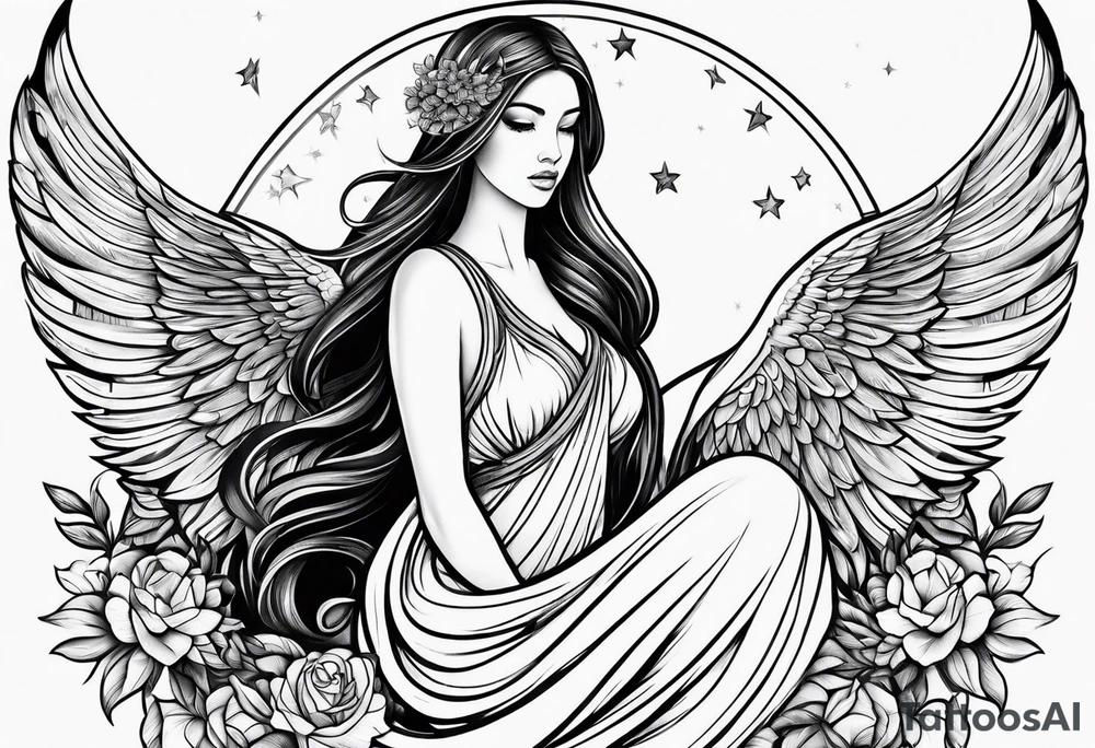 virgo tattoo idea