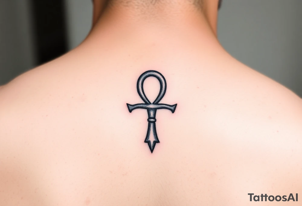 Small Ankh tattoo idea