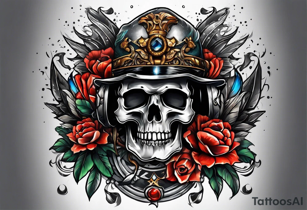 Weapon from war tattoo idea