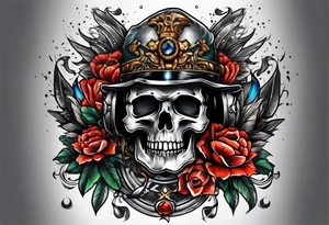 Weapon from war tattoo idea