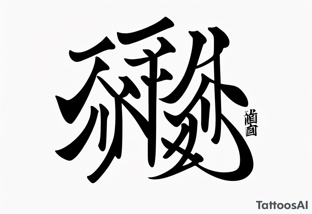 kanji date tattoo idea