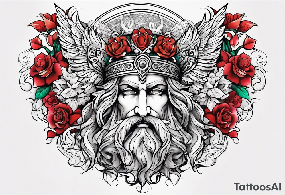 greek god tattoo idea