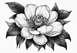 Japanese flower tattoo design tattoo idea