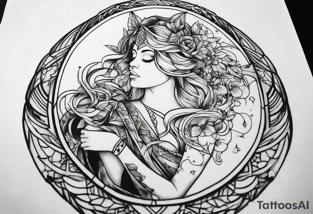angle tattoo idea