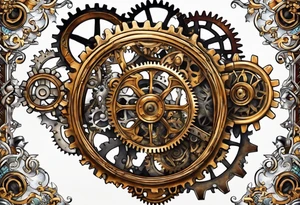 steam punk, Gears, Autism tattoo idea