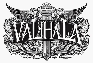 Valhalla military tattoo idea