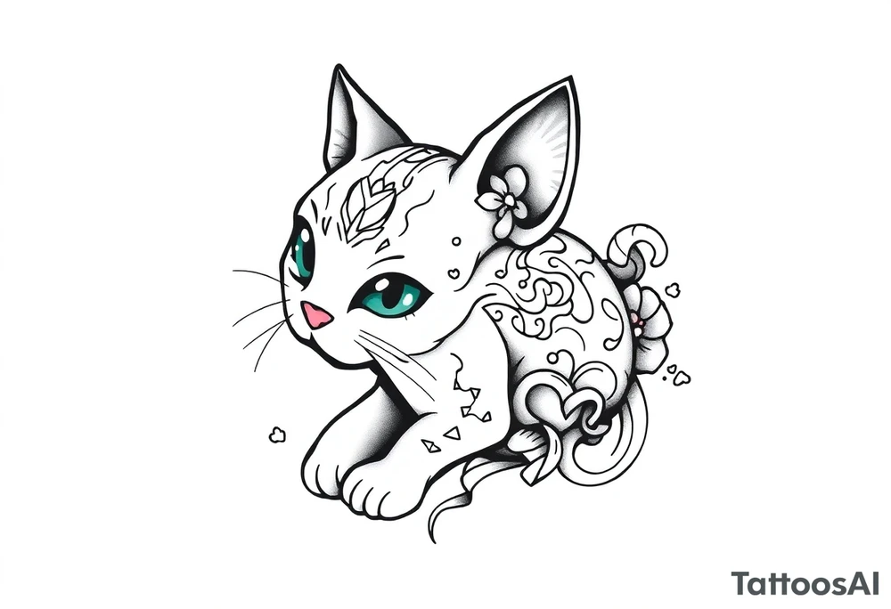Cat taco , tattoo idea