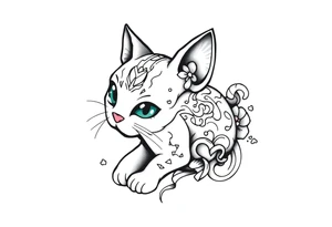 Cat taco , tattoo idea