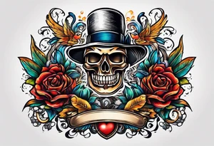 happy on the outside tattoo idea