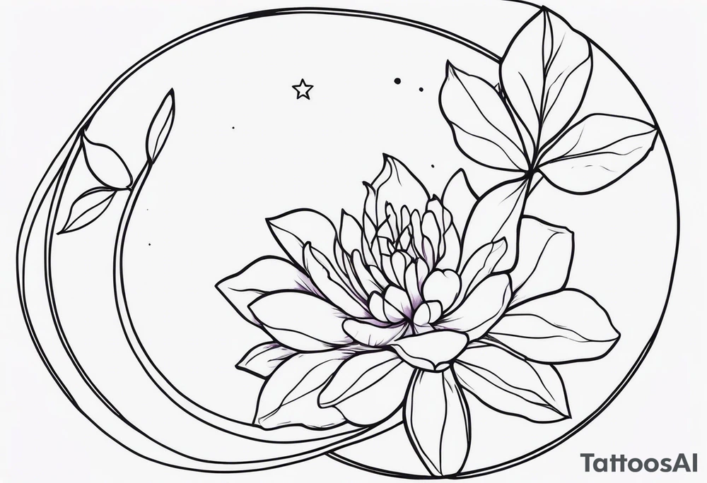 lilac tattoo idea