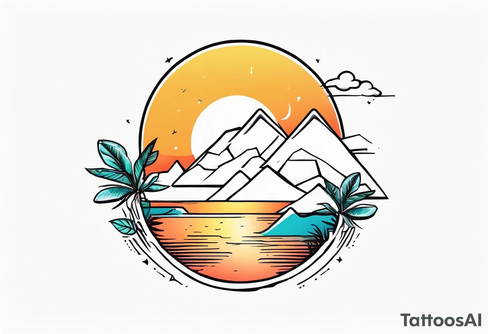 Summer tattoos tattoo idea