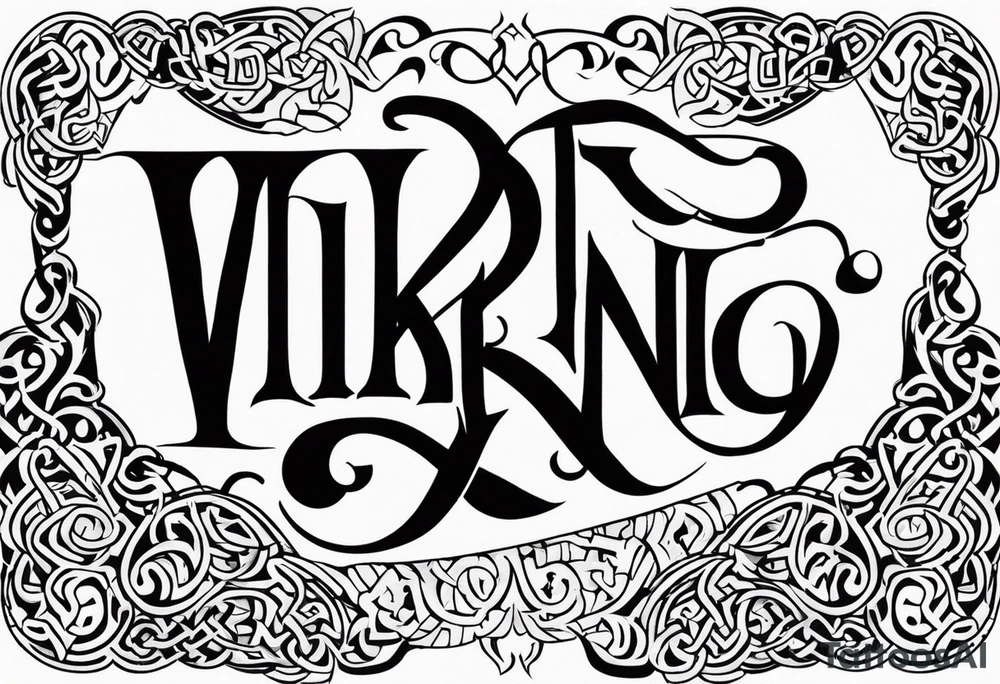 Viking tattoo idea