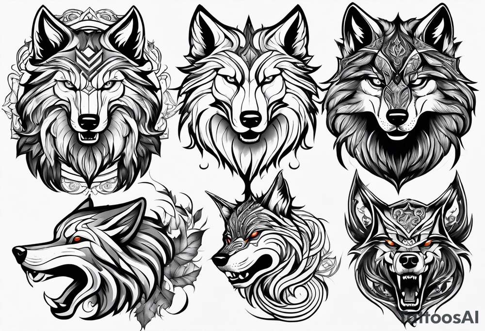 Fenrir tattoo idea