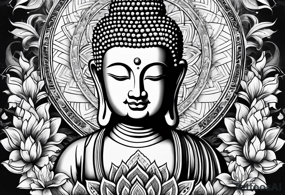 buddha tattoo idea