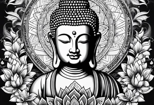 buddha tattoo idea