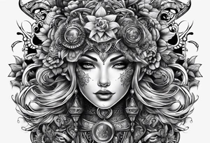 One day at a time tattoo idea