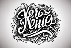 KYDF with veins tattoo idea